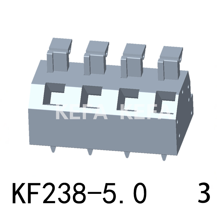 KF238-5.0-3 Spring type terminal block